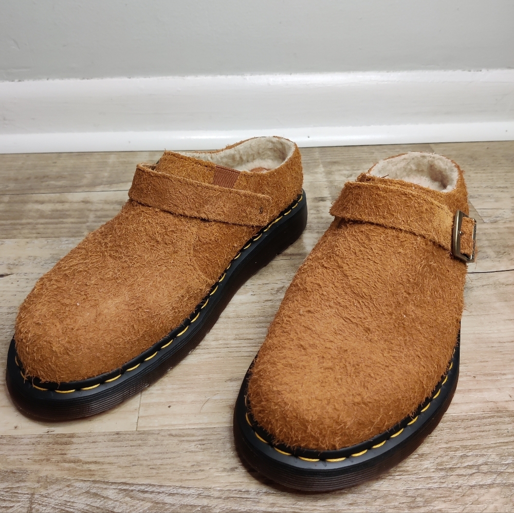 Dr. Martens Suede Slingback Mules